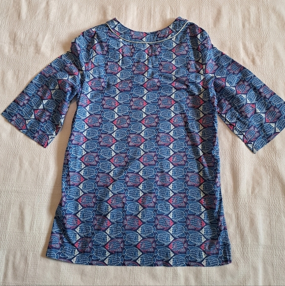 Vineyard Vines tropical fish vacation girls size Small or 7-8 tunic, EUC - Picture 4 of 6